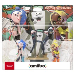 FIGURA AMIIBO SPLATOON RAIDERS BIGMAN SHIVER FRYE COLECCIÓN SPLATOON PACK DE TRES FIGURAS NINTENDO SWITCH 2 NINTENDO SWITCH