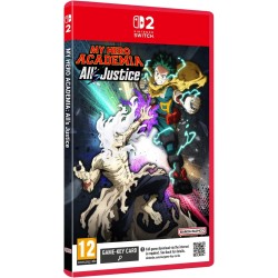 PREVENTA MY HERO ACADEMIA: ALL'S JUSTICE TARJETA LLAVE DE JUEGO PARA NINTENDO SWITCH 2 VERSIÓN ESPAÑOLA GARANTIA EUROPEA
