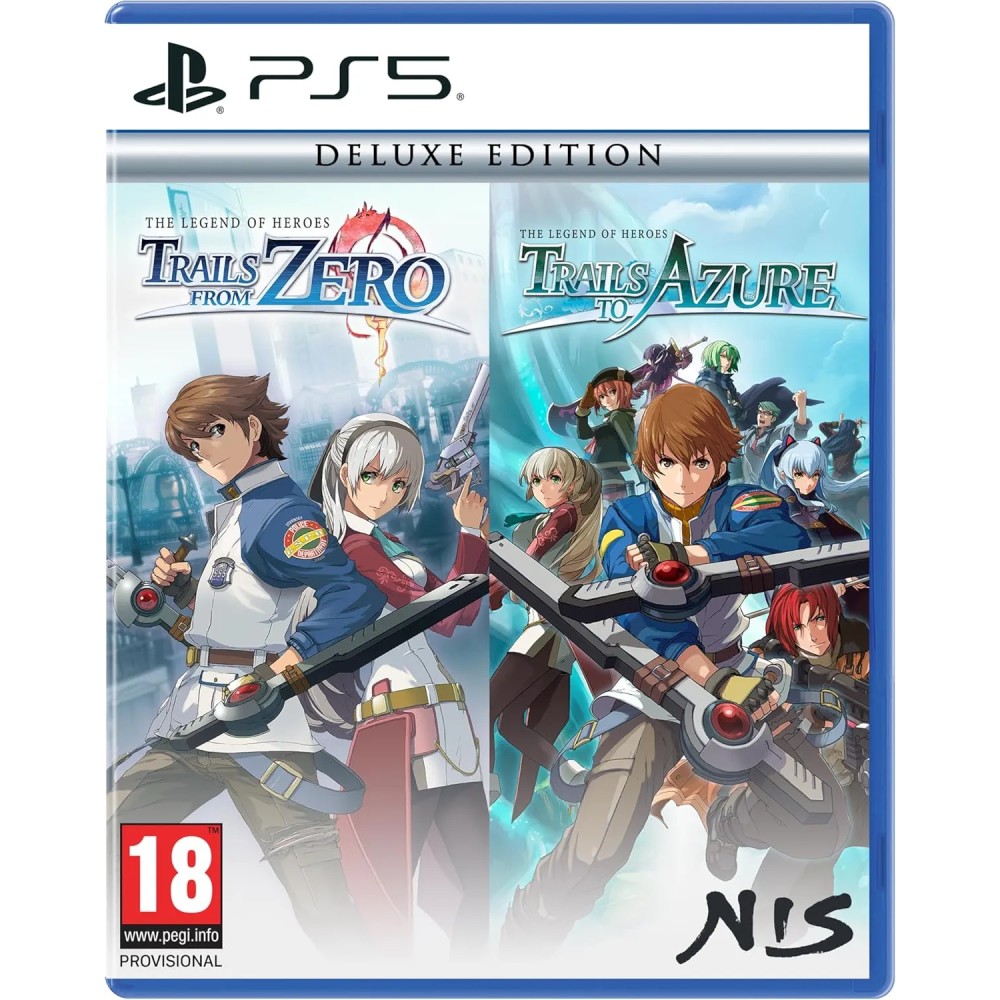 PREVENTA THE LEGEND OF HEROES: TRAILS FROM ZERO / THE LEGEND OF HEROES: TRAILS TO AZURE DELUXE EDITION PS5 PLAYSTATION 5 ESPAÑOL