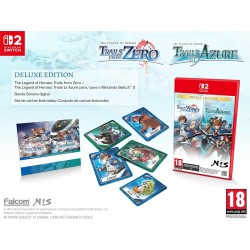 PREVENTA THE LEGEND OF HEROES: TRAILS FROM ZERO / THE LEGEND OF HEROES: TRAILS TO AZURE DELUXE EDITION SWITCH2 TARJETA LLAVE