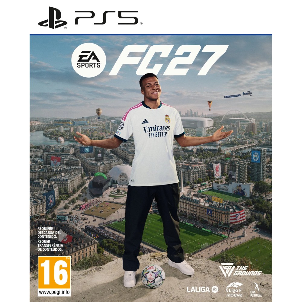 PREVENTA EA SPORTS FC27 PS5 JUEGO FÍSICO PARA PLAYSTATION 5 VERSIÓN ESPAÑOLA GARANTÍA EUROPEA EUROPEAN WARRANTY