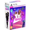 LET´S SING 2025 PS5 JUEGO FÍSICO +.2 MICRÓFONOS PARA PLAYSTATION 5 VERSIÓN ESPAÑOLA GARANTÍA EUROPEA EU WARRANTY
