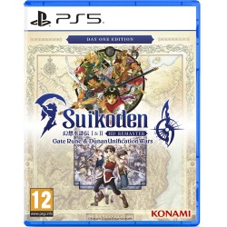 SUIKODEN I & II HD REMASTER: GATE RUNE & DUNAN UNIFICATION WARS DAY 1 EDITION JUEGO FÍSICO NINTENDO SWITCH VERSIÓN ESP