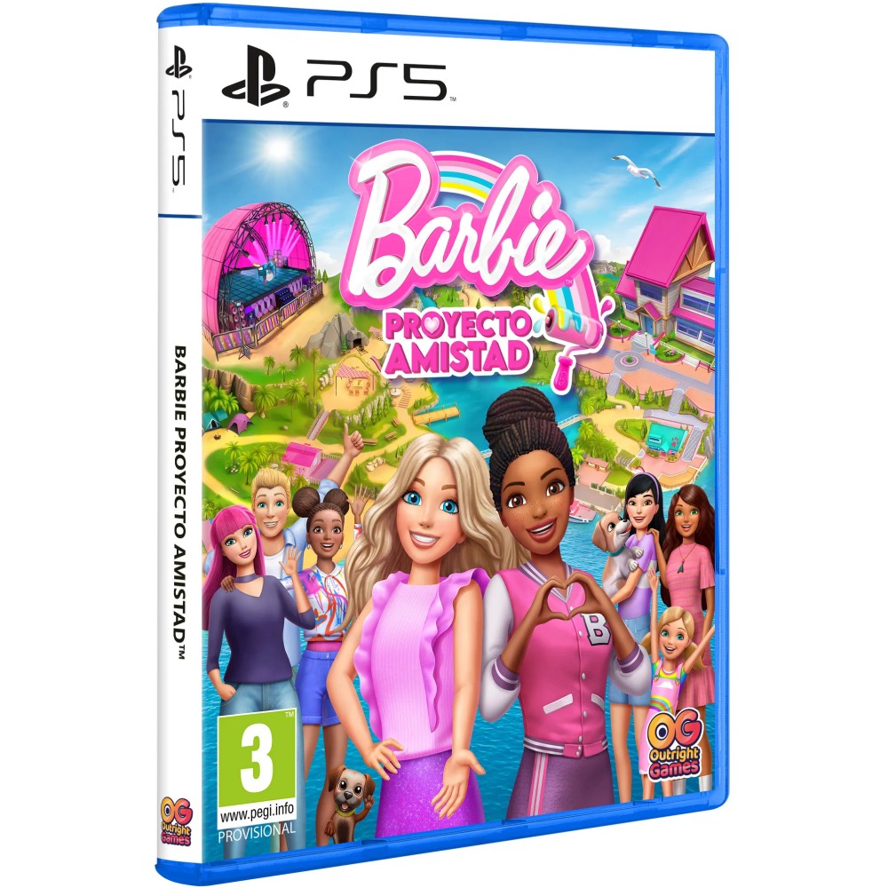 BARBIE™ PROYECTO AMISTAD PS5 JUEGO FÍSICO PARA PLAYSTATION 5 VERSIÓN ESPAÑOLA GARANTÍA EUROPEA EU WARRANTY