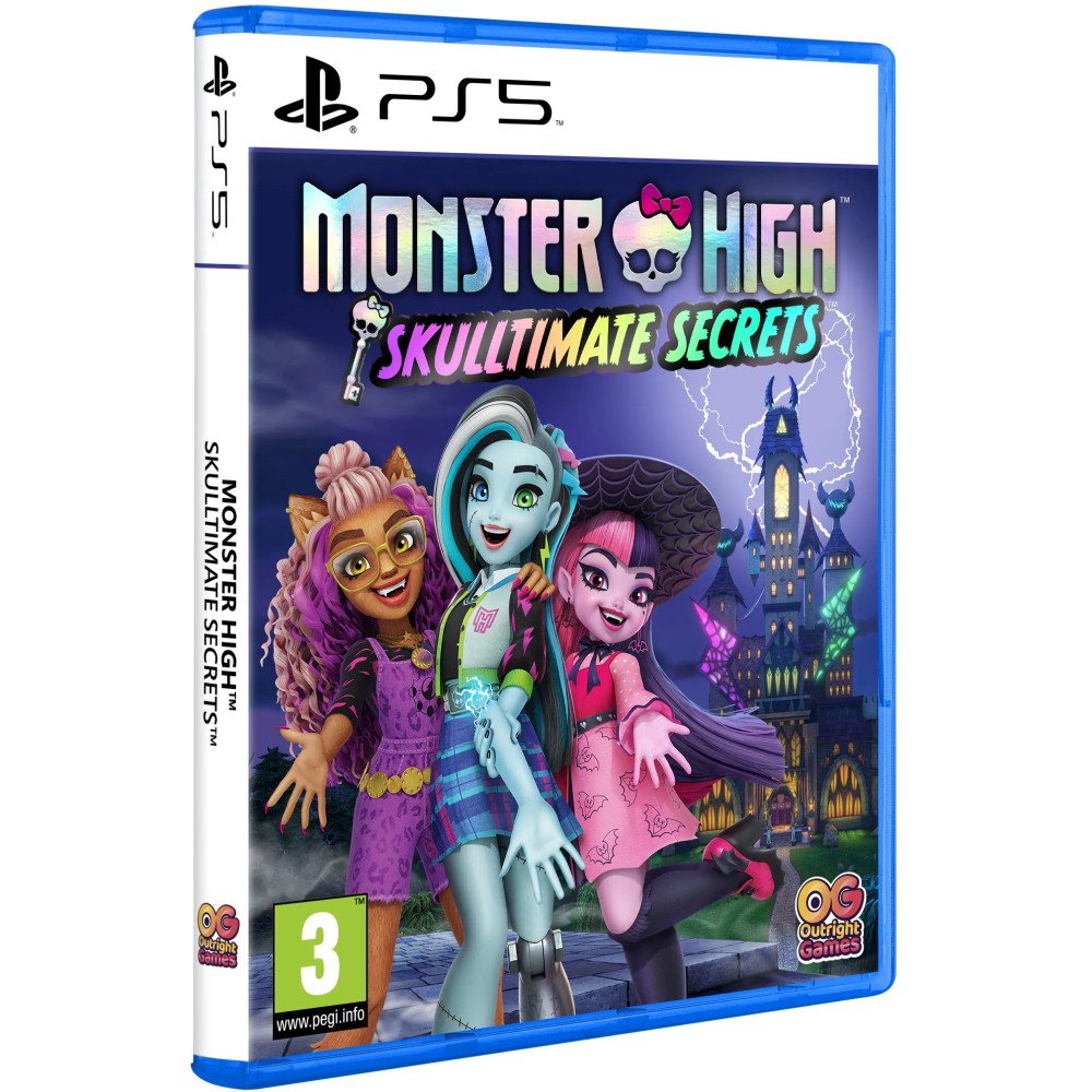 MONSTER HIGH™: SKULLTIMATE SECRETS™ PS5 JUEGO FÍSICO PARA PLAYSTATION 5 VERSIÓN ESPAÑOLA GARANTÍA EUROPEA EU WARRANTY