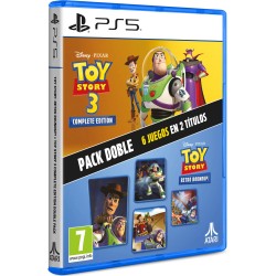 PREVENTA TOY STORY: RETRO ROUNDUP! + TOY STORY 3 COMPLETE EDITION PACK DOBLE PS5 JUEGO FÍSICO PARA PLAYSTATION 5 VERSIÓN ESP