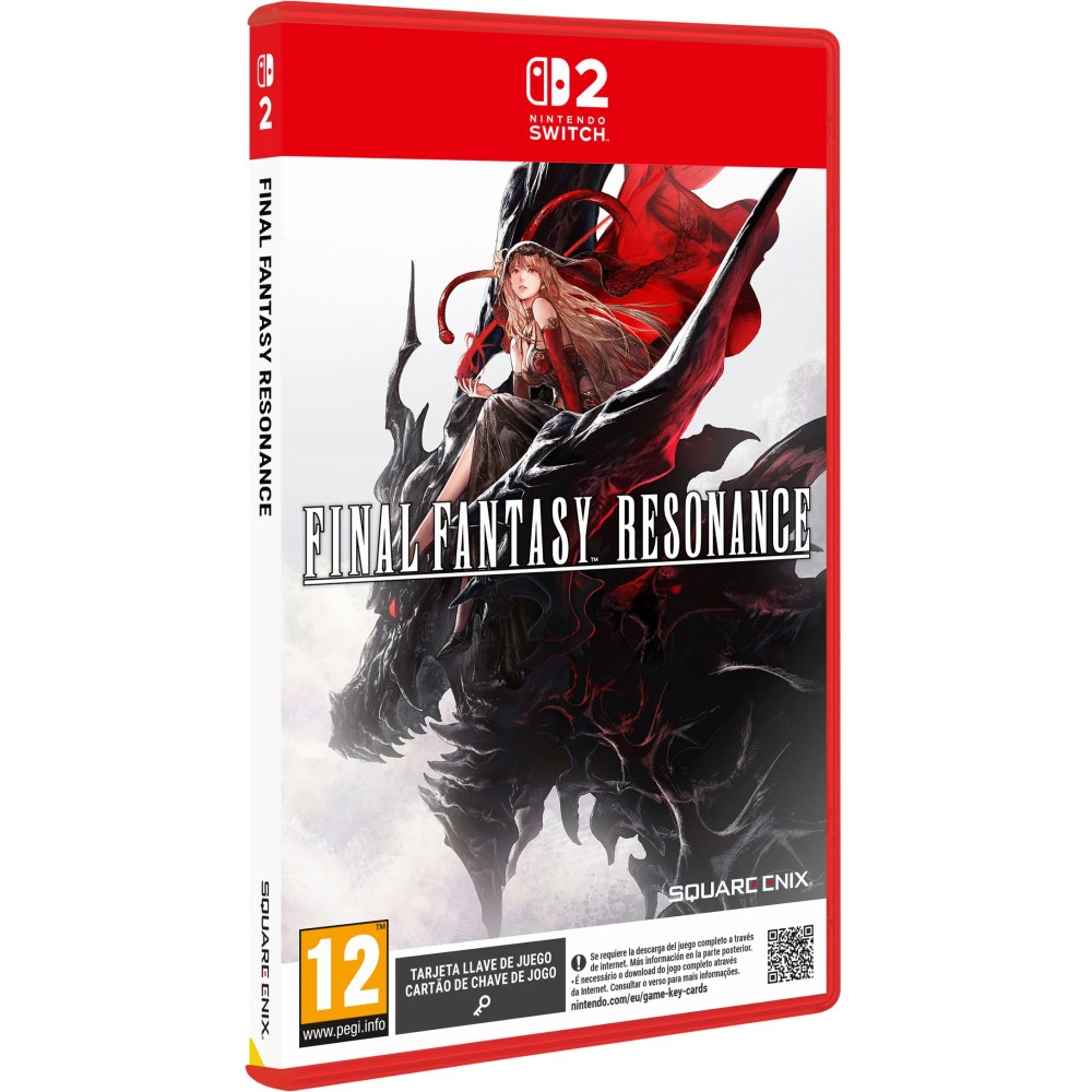 PREVENTA FINAL FANTASY RESONANCE SWITCH2 TARJETA LLAVE D JUEGO PARA NINTENDO SWITCH 2 VERSIÓN ESPAÑOLA GARANTIA EUROPEA WARRANTY