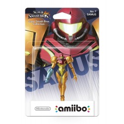 FIGURA AMIIBO SAMUS SUPER SMASH BROS. COLLECTION NUMERO 7