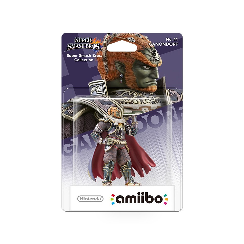 FIGURA AMIIBO GANONDORF SUPER SMASH BROS. COLLECTION NUMERO 41