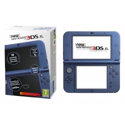 NEW NINTENDO 3DS XL NEGRO METALICO CONSOLA PORTÁTIL 3DSXL COMPATIBLE CON AMIIBO